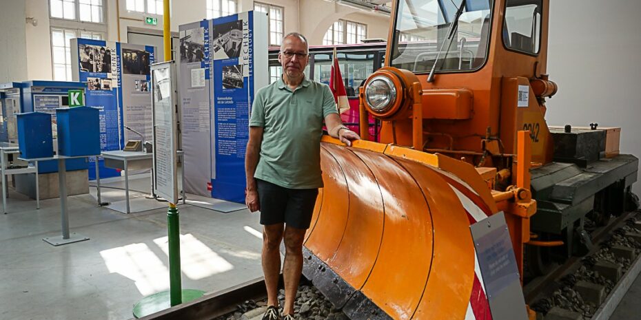 Christian Smolka Winterdienst Trambahn MVG Museum