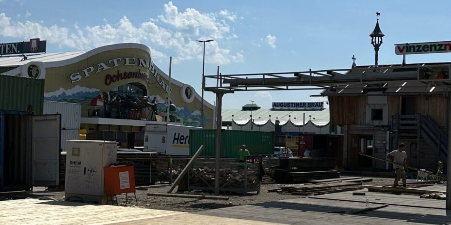 Wiesn Baustelle