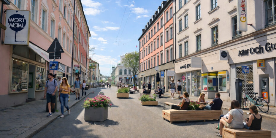 Reichenbachstraße verkehrsberuhigt