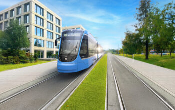 Eine Visualisierung des Projekts "Tram Münchner Norden"